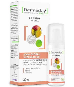 BB crème 5 en 1 Soin global sublimateur peau parfaite Dermaclay