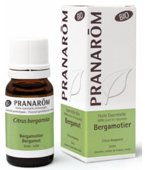 Bergamotier Bio Flacon compte gouttes Pranarôm