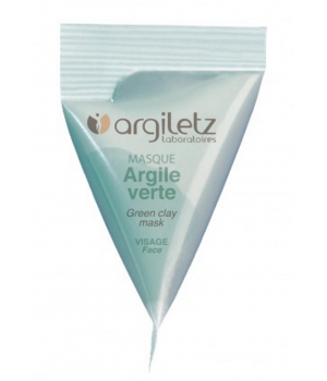 Berlingot masque argile verte Argiletz