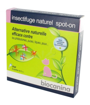 Insectifuge Naturel Chat Biocanina