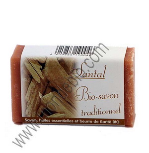 Organic Sandalwood soap 100gr