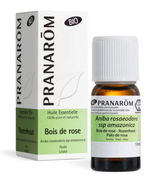 Bois de Rose Bio Flacon compte gouttes Pranarôm