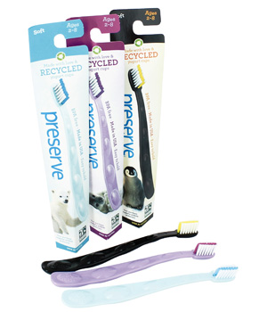 Brosse à dents junior soft 1 à 6 ans 100% coloris Preserve