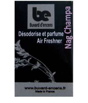 Buvard d'encens Nag Champa 36 Buvards D Encens