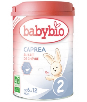 Capréa au lait de chèvre 2ème âge Dès 6 mois Babybio