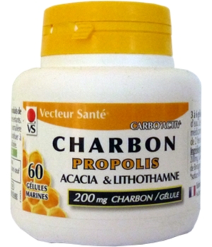 Carbo'Activ Propolis 60 Vecteur Sante