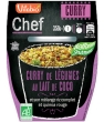 Chef Curry Lait de Coco Riz complet Quinoa rouge Vitabio