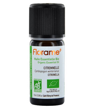 Huile essentielle bio Citronnelle Florame