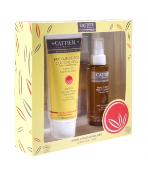 Coffret Rituel cheveux Cattier