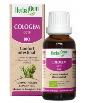 Cologem bio Flacon compte gouttes Herbalgem Gemmobase