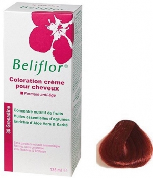 Coloration Crème pour Cheveux 30 Couleur Fruit Beliflor