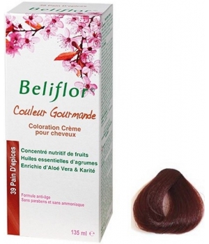 Coloration Crème pour Cheveux 39 Couleur Gourmande Pain Beliflor