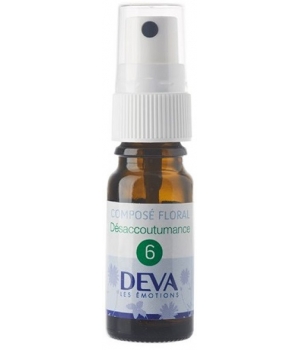 Composé Floral Bio Désaccoutumance N°6 Deva Laboratoire