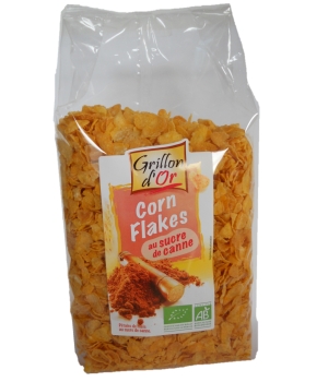 Corn Flakes nature sans sucre Grillon d'or