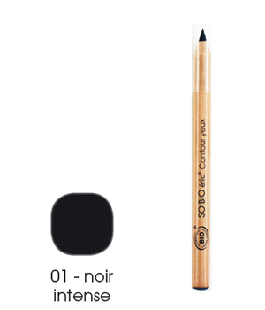 Crayon contour des yeux 01 noir So'Bio étic