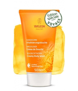 Crème de douche à l'Argousier édition spéciale voyage 50 Weleda