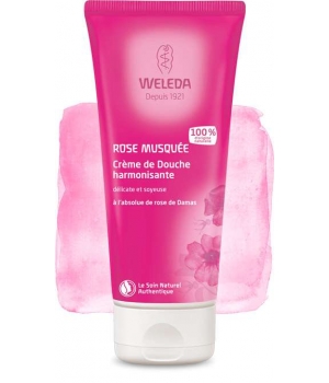 Crème de douche à la Rose Musquée Weleda