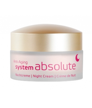 System Absolute Crème de nuit Anti âge Anne Marie Borlind