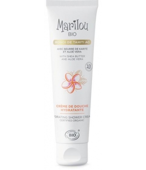 Crème douche hydratante à l'huile de Monoï Marilou Bio