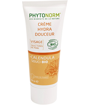 Crème Hydra Douceur au Souci nourrit et protège la peau Phytonorm