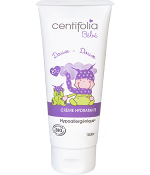 Crème hydratante bébé hypoallergénique Doux doux Centifolia