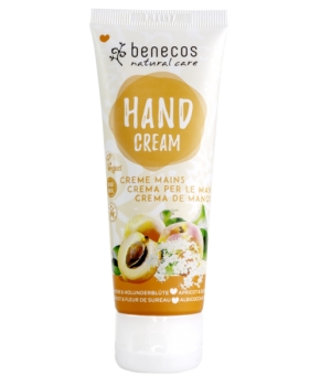 Creme mains Abricot et Fleur de sureau Benecos 75ml Creme mains Abricot et Fleur de sureau Benecos 75ml