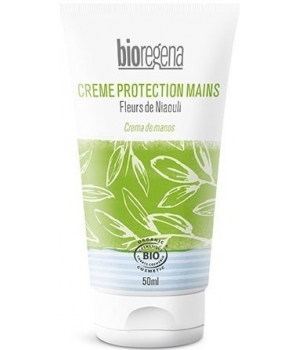 Crème protection mains fleurs de Niaouli Bioregena