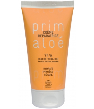 Crème Réparatrice 75% Aloé Vera Prim Aloe