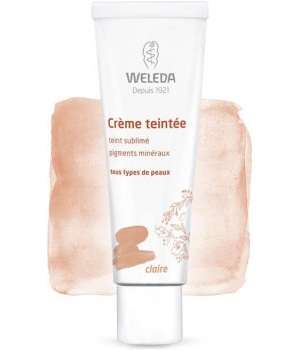 Crème teintée claire Weleda