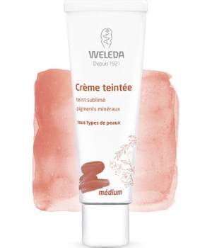 Crème teintée médium Weleda