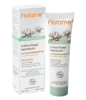 Crème visage hydratante Florame