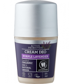 Déodorant crème roll on Purple Lavender Urtekram