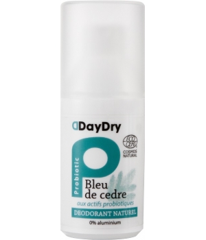 Déodorant soin probiotique Cèdre Spray non aerosol 50 Daydry