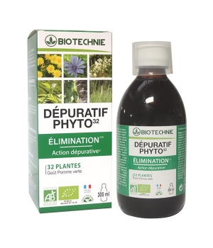 Dépuratif Phyto 32 bio Flacon Biotechnie