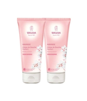 Duo crèmes de douche Amande Weleda