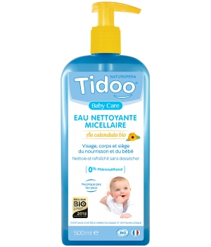 Eau Nettoyante Micellaire au Calendula Tidoo Care Tidoo