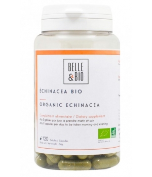 Echinacée Bio 120 gélules Belle et Bio