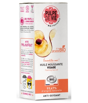 Emoustille Moi huile moussante visage 100% fruits frais 75 Pulpe De Vie