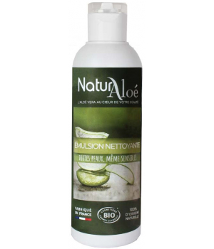 Emulsion nettoyante Aloé Vera NaturAloe