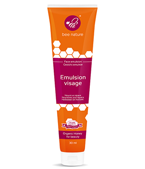 Emulsion visage au miel Beenature