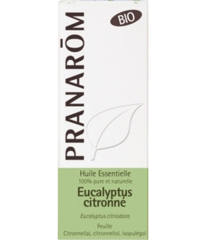 Eucalyptus citronné Bio Flacon compte gouttes Pranarôm