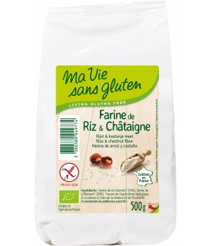 Farine de riz et châtaigne sans gluten Ma Vie Sans Gluten