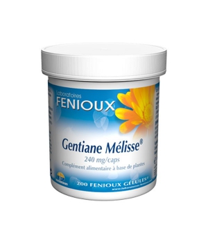 Gentiane Mélisse 200 laboratoires fenioux