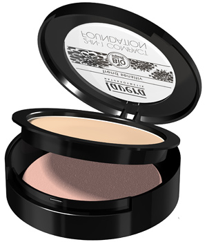 Fond de teint compact 2en1 Ivoire 01 Lavera