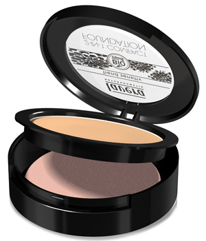 Fond de teint compact 2en1 Miel 03 Lavera