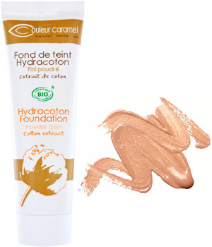 Fond de teint Hydracoton 13 Abricot fini poudré Couleur Caramel