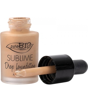 Fond de teint liquide 03 Sublime Drop Purobio Cosmetics