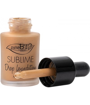 Fond de teint liquide 05 Sublime Drop Purobio Cosmetics