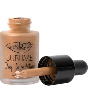 Fond de teint liquide 06 Sublime Drop Purobio Cosmetics