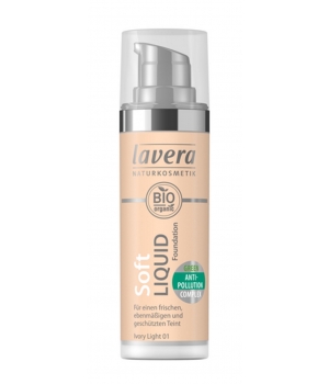 Fond de teint liquide Ivory Light 01 Lavera